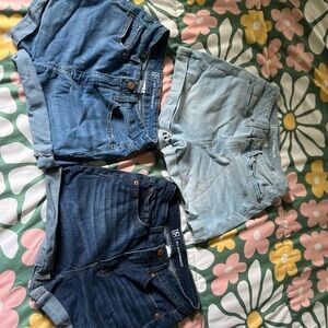 No Boundaries Blue Jean Shorts Casual Denim
